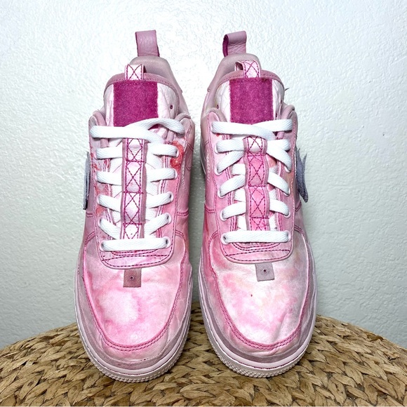 Nike Air Force 1 low pink all star custom dye - Picture 6 of 8